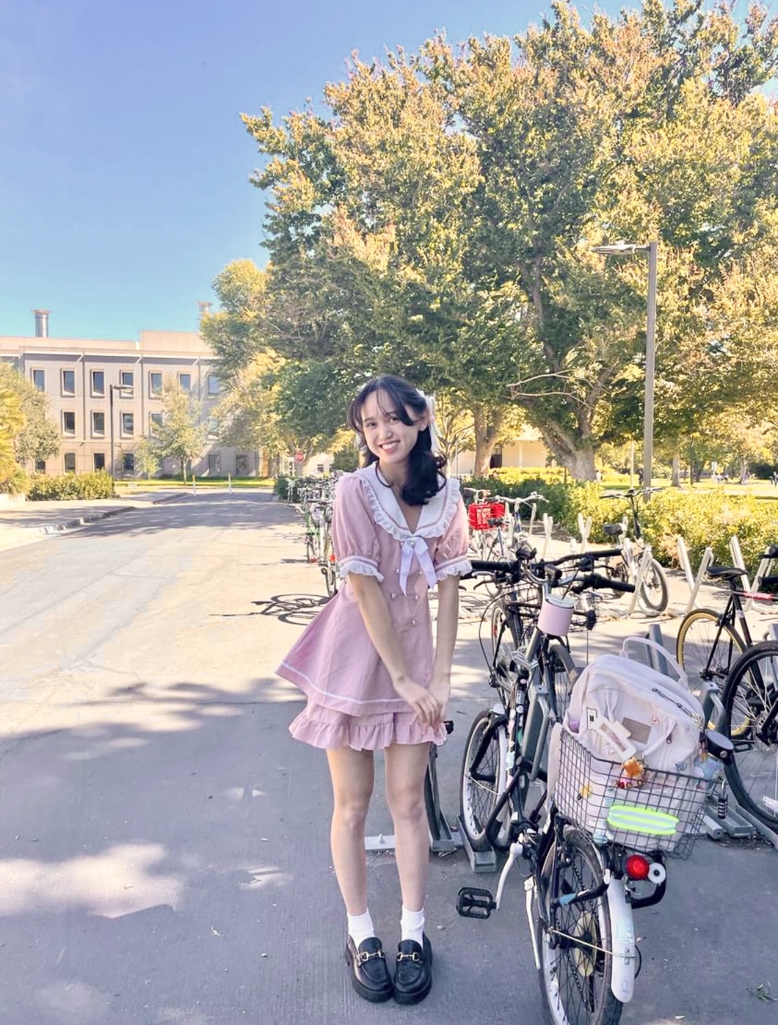 White uniqlo Dress